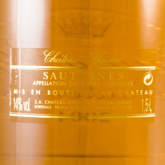 2004 Château d'Yquem Sauternes branco 1,5L