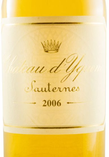 2006 Château d'Yquem Sauternes branco 37,5 cl