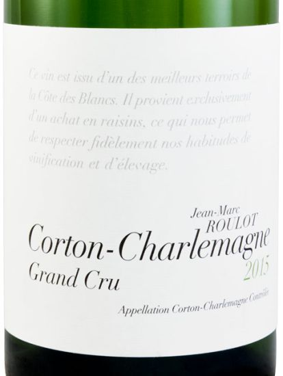 2015 Jean-Marc Roulot Corton-Charlemagne white