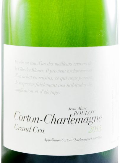 2015 Jean-Marc Roulot Corton-Charlemagne branco 1,5L