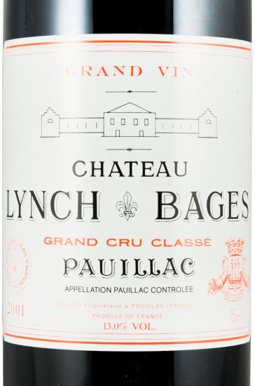 2001 Château Lynch-Bages Pauillac red
