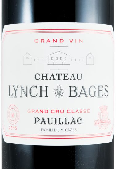 2015 Château Lynch-Bages Pauillac tinto 1,5L