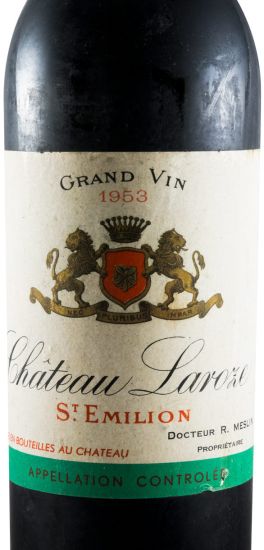 1953 Château Laroze Saint-Émilion tinto