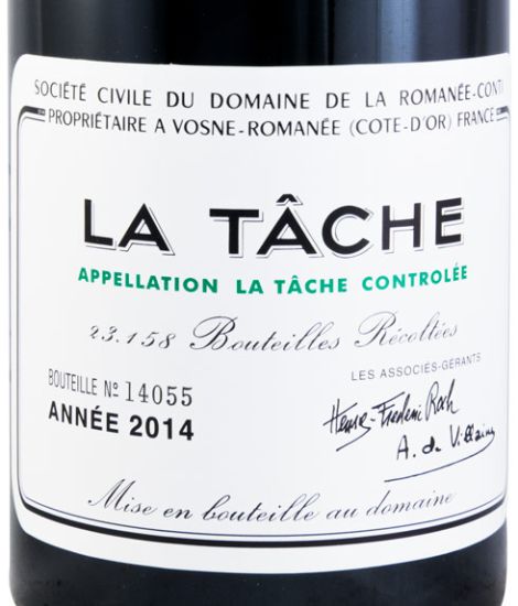 2014 Domaine de la Romanée-Conti La Tâche tinto