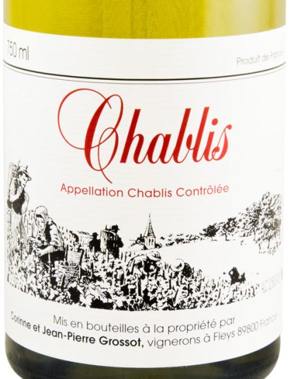 2015 Domaine Corinne & Jean-Pierre Grossot Chablis branco