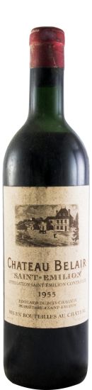 1955 Château Belair Saint-Émilion red