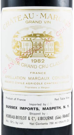 1982 Château Margaux red