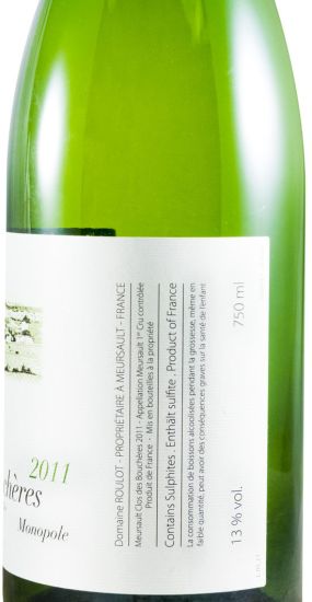 2011 Domaine Roulot Clos des Bouchères Meursault branco