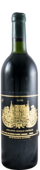 1978 Château Palmer Margaux red