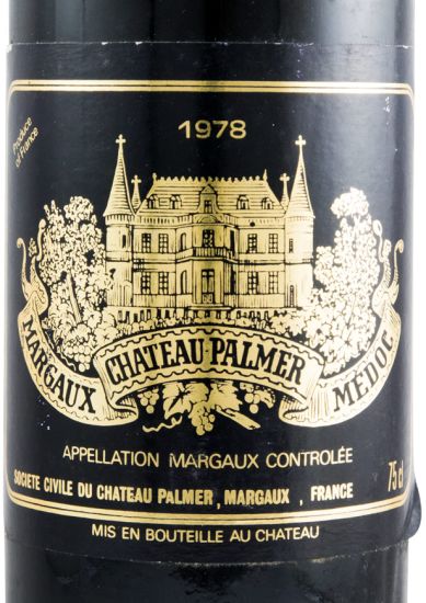 1978 Château Palmer Margaux red