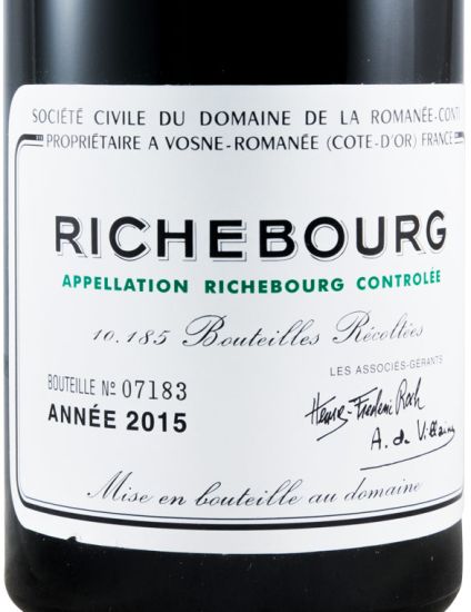 2015 Domaine de la Romanée-Conti Richebourg tinto