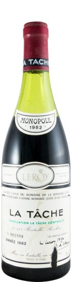 1982 Domaine de la Romanée-Conti La Tâche red
