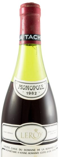 1982 Domaine de la Romanée-Conti La Tâche tinto