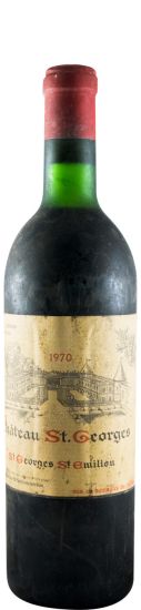 1970 Château Saint-Georges Saint-Émilion red
