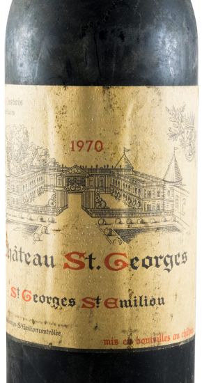 1970 Château Saint-Georges Saint-Émilion red