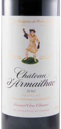 2015 Château d'Armailhac Baron Philippe de Rothschild Pauillac tinto