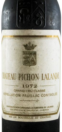 1972 Château Pichon Longueville Comtesse de Lalande Pauillac red