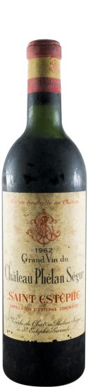 1962 Château Phélan Ségur Saint-Estèphe red