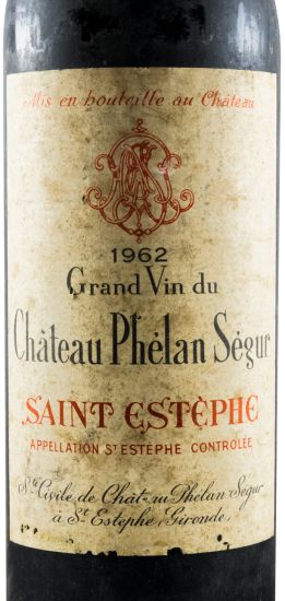 1962 Château Phélan Ségur Saint-Estèphe red