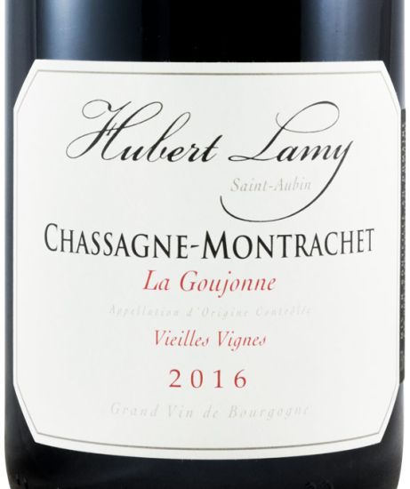 2016 Domaine Hubert Lamy La Goujonne Chassagne-Montrachet red