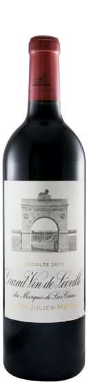 2016 Château Leoville Marquis de Las Cases Saint-Julien red