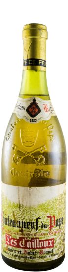 1982 Domaine Les Cailloux Châteauneuf-du-Pape branco