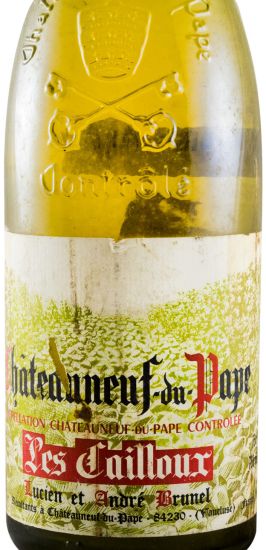 1982 Domaine Les Cailloux Châteauneuf-du-Pape branco