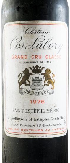 1976 Château Cos Labory Saint-Estèphe tinto 73cl