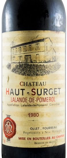 1980 Château Haut-Surget tinto