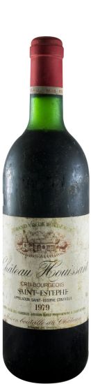 1979 Château Houissant Bourgeois Saint-Estèphe tinto