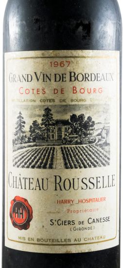 1967 Château Rousselle Bordeaux tinto