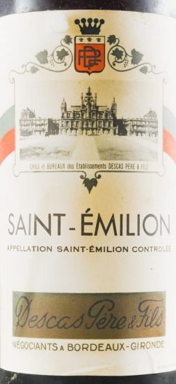 Descas Père & Fils Saint-Émilion red 37.5cl