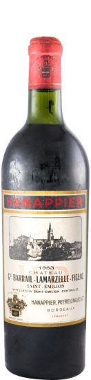 1953 Château Grand Barrail Lamarzelle Figeac red