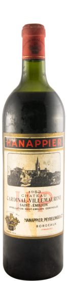 1953 Château Cardinal-Villemaurine Hanappier red