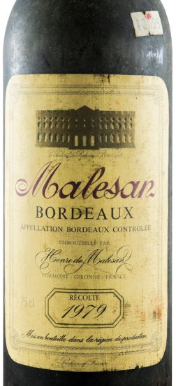 1979 Malesan Bordeaux tinto