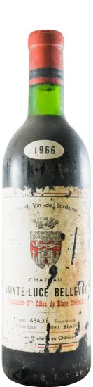 1966 Château Sainte-Luce Bellevue red