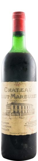 1981 Château Haut-Marbuzet tinto