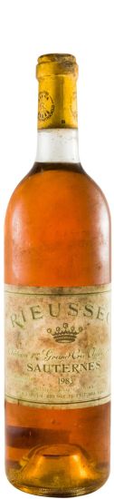 1983 Château Rieussec Sauternes white