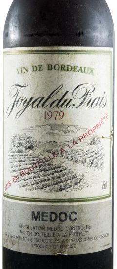 1979 Vin de Bordeaux Toyal du Prais Medoc tinto