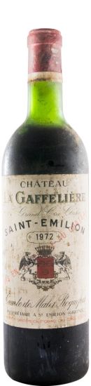 1972 Château La Gaffelière Saint-Émilion red