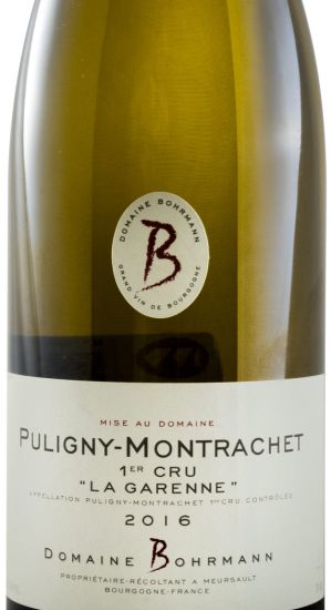 2016 Domaine Bohrmann La Garenne Puligny-Montrachet branco