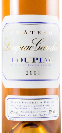 2001 Château Loupiac-Gaudiet branco 37,5cl