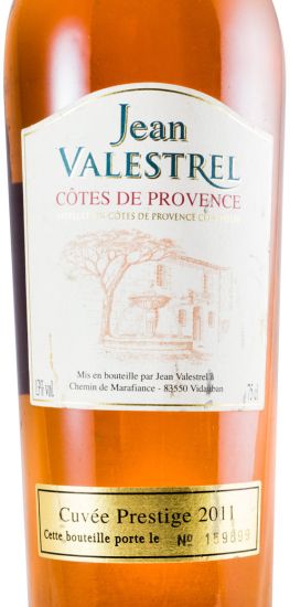 2011 Jean Valestrel Cuvée Prestige Côtes de Provence rosé