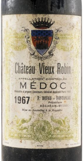 1967 Château Vieux Robin Medoc red