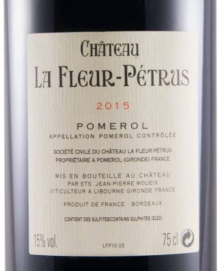 2015 Château La Fleur-Pétrus Pomerol red
