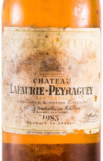1983 Château Lafaurie Peyraguey white