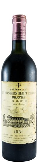 1981 Château La Mission Haut-Brion Pessac-Léognan tinto