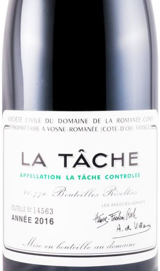 2016 Domaine de la Romanée-Conti La Tâche tinto