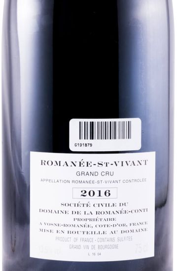 2016 Domaine de la Romanée-Conti Marey-Monge Romanée-Saint-Vivant tinto