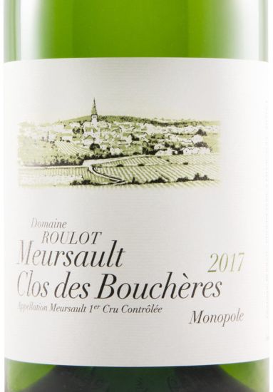 2017 Jean-Marc Roulot Clos des Bouchères Meursault branco